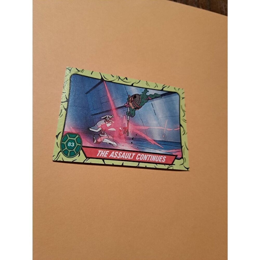 1989 Topps TMNT Trading Card 83 Teenage Mutant Ninja Turtles